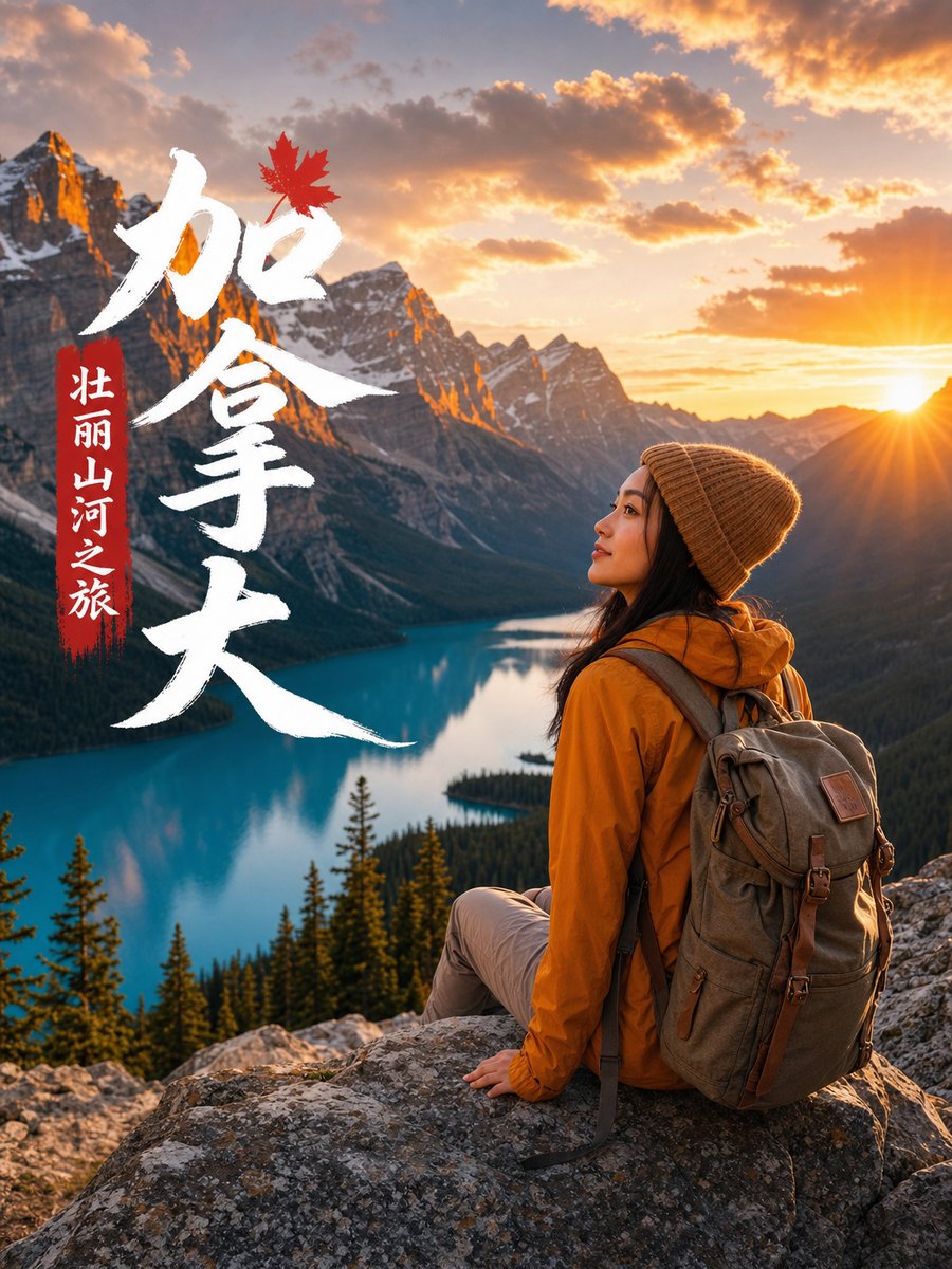 小马拉大车旅行视频加拿大山河之旅